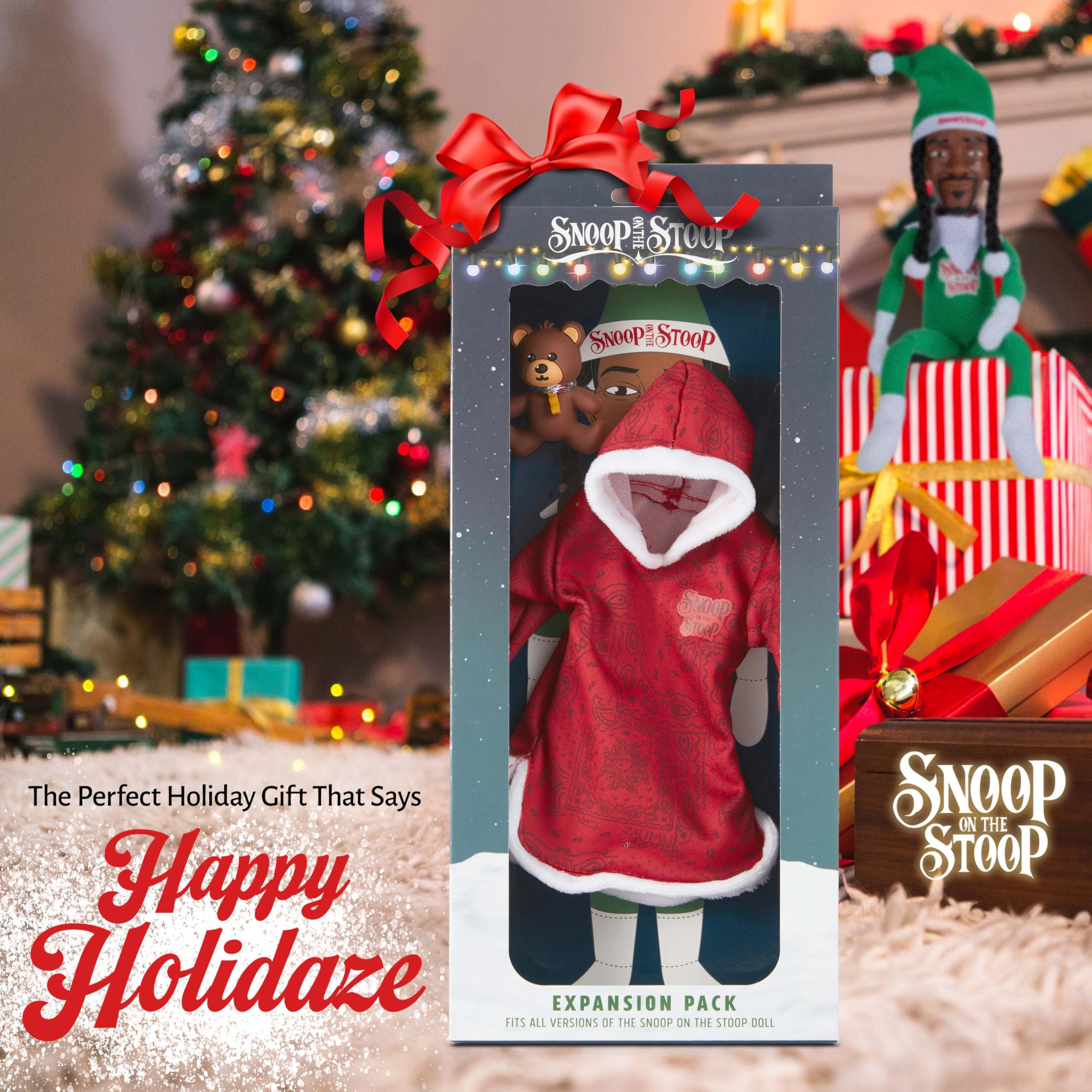 Amazon.com: Snoop Dogg on a Stoop 2024 Christmas Doll, 12in Plush
